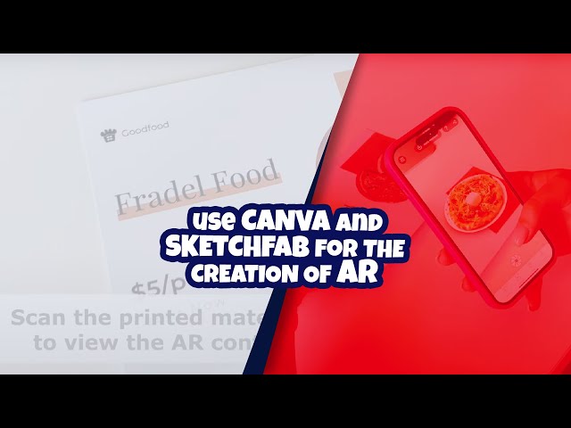 How to use Canva and  Sketchfab for the creation of AR content in the ARLOOPA Studio