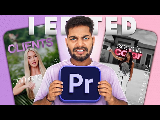 I Edited The Trending REEL in Premiere Pro