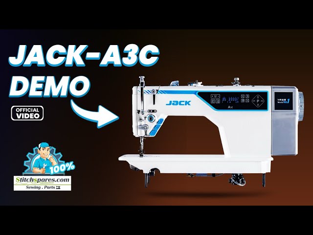 Jack A3C Demo Working Video | Stitchspares 