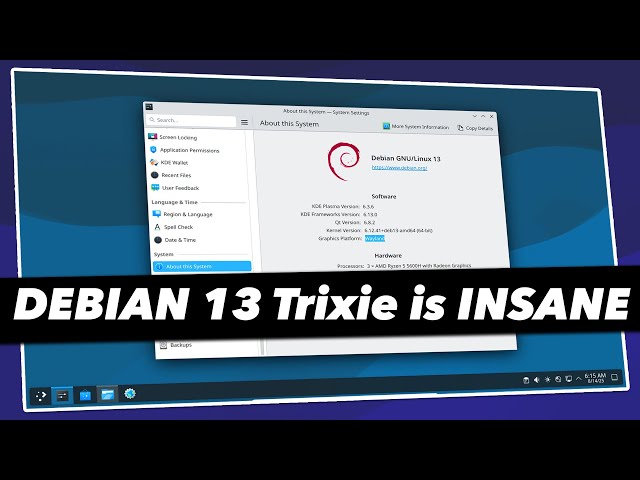 DEBIAN 13 TRIXIE IS INSANE & TOP FEATURES