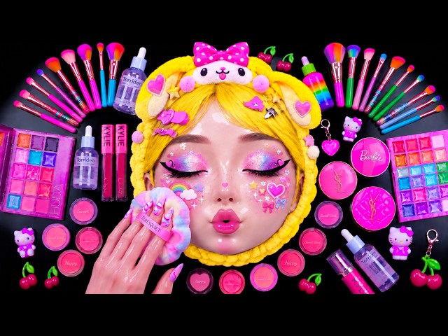ASMR Makeup on Watermelon (No Talking)