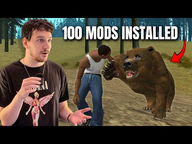 I Faithfully Added 100+ Mods to GTA San Andreas