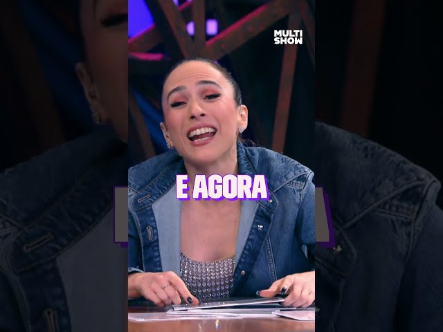 Ana Castela e Tatá Werneck FALAM o DIALETO CAIPIRA! | TBT Lady Night | Multishow | #Shorts