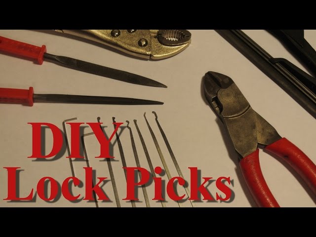 DIY Lock Picks - using windshield wipers
