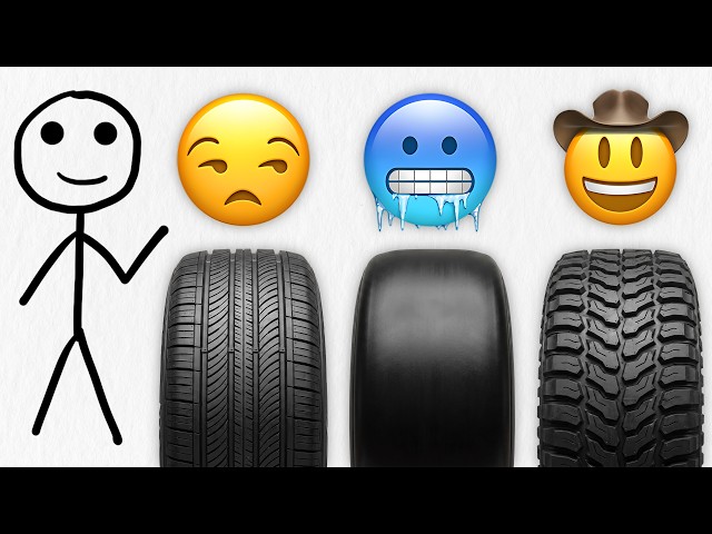 Every Type of Tire Tread Explained in 11 min!