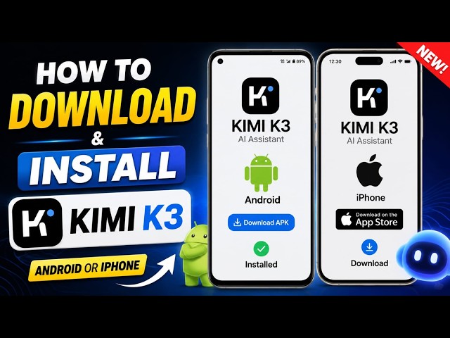 Kimi k3 How to download and install and use kimi k3 in PC or laptop