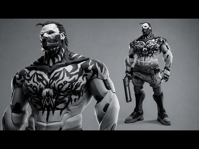 New Stylized Character Sculpting in Blender by Mahdi Khouei