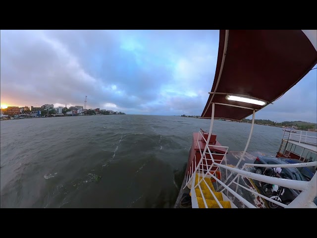 Rio Coatzacoalcos Cruzando En El Transbordador #coatzacoalcos #veracruz #AventurasConA