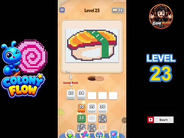 Colony Flow Level 23 Walkthrough Gameplay Solution #colonyflow #colonyflowgameplay