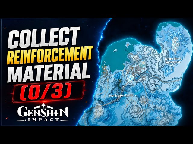 Collect reinforcement materials 0/3 #genshinimpact 