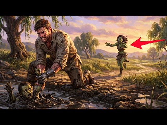 An Orc Woman Watched Her Baby Sink Into the Quicksand — Then the Farmer Ran to Them
