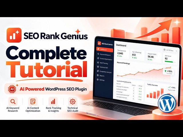 SEO Rank Genius Full Tutorial 2026: AI WordPress SEO Plugin Walkthrough
