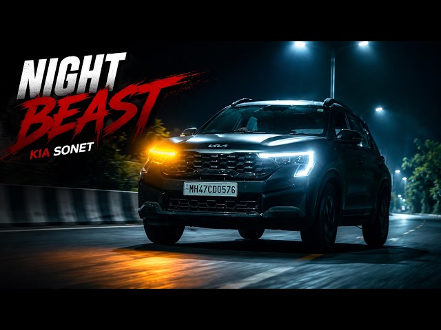 Kia Sonet X-Line Ultimate Night Drive Review