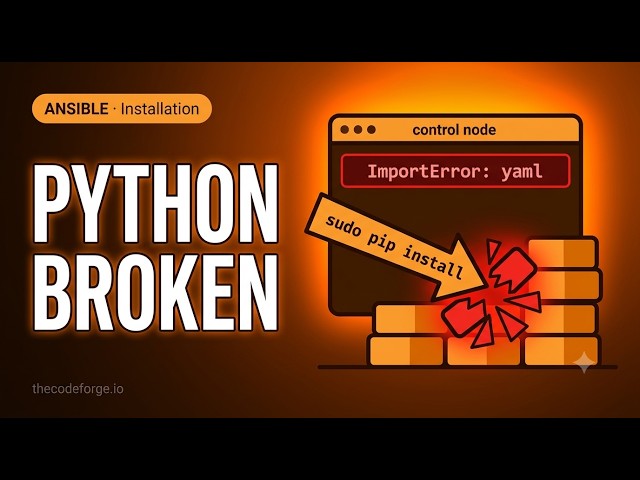 Ansible Installation: sudo pip broke the control node's Python