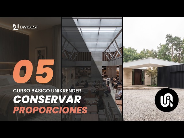 Maintaining Proportions in AI Renders - Lesson 05 UnikRender Basic Course in Spanish