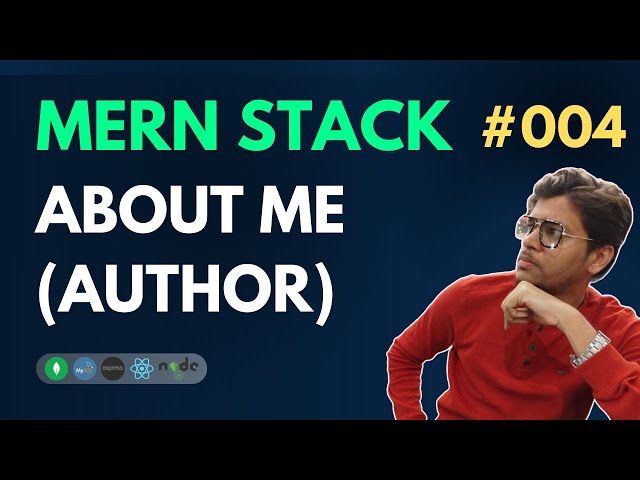 Course Roadmap - MERN Stack Full Course Playlist  - 004