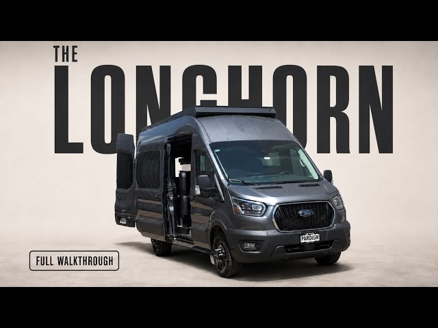 Paradigm Longhorn Full Walkthrough | Ford Transit Extended Camper Van Conversion