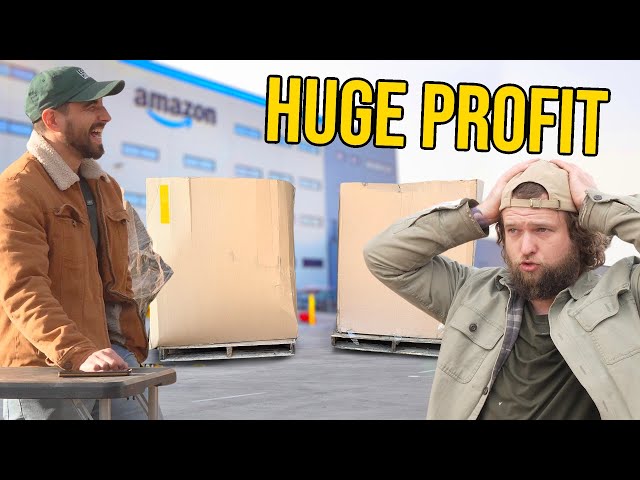 ¡Desafío de devolución de palés de Amazon 1 contra 1! ¡El ganador se lo lleva todo!