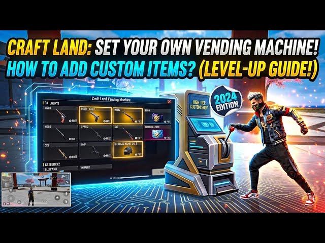 Craftland Custom Shop: How to Add Custom Items & Vending Machine!