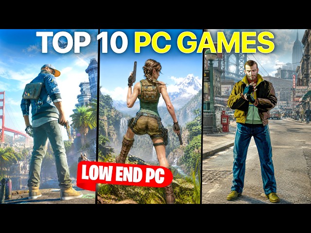 TOP 10 Games For Low End PC (2GB RAM) - 2026