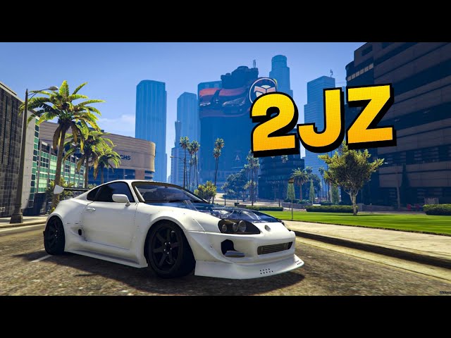 Montamos El Motor 2JZ 6 Cyl Turbo Mas Potente a Un Supra Gta Rp