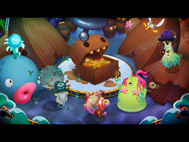 The Beached Boys - Clubbox Full Song (Animated) My Singing Monsters