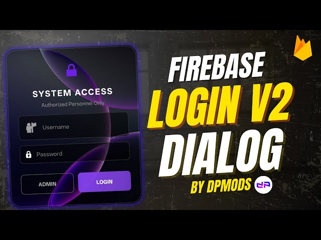 🔥 Firebase Login System: Make Your App UNHACKABLE! 🛡️ Anti-Crack | Auto-Ban 2026 | by DPMods