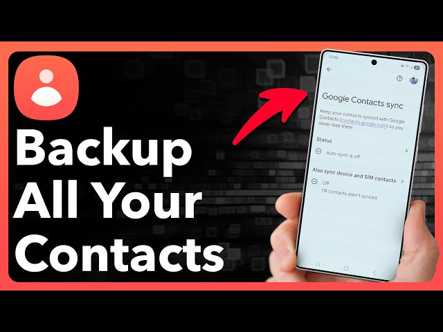 How To Backup Contacts On Android
