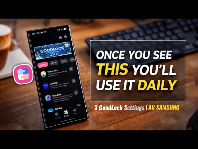 🔥3 Good Lock Settings You MUST Turn ON Right Now(2026)