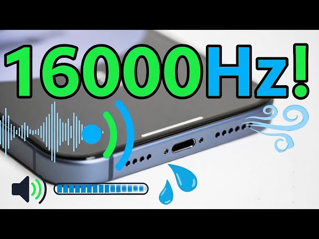 Sound To Remove Water and Dust From Speaker 2026