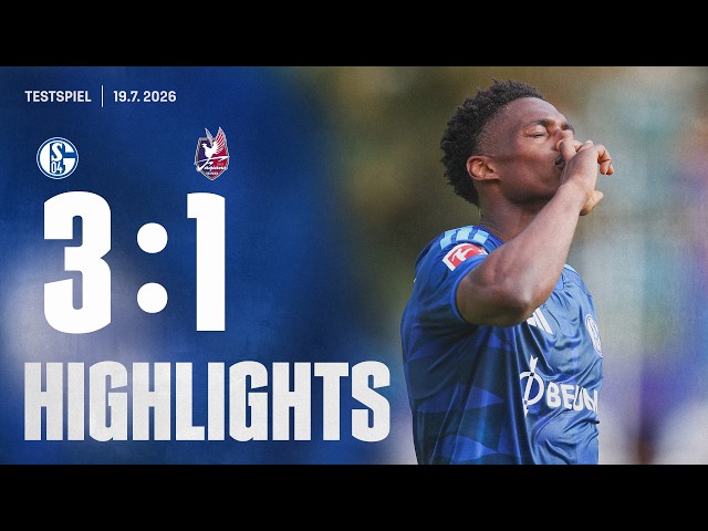 ADAMU scores his first goal for the Royal Blues | HIGHLIGHTS | FC Schalke 04 - Fagiano Okayama 3:1