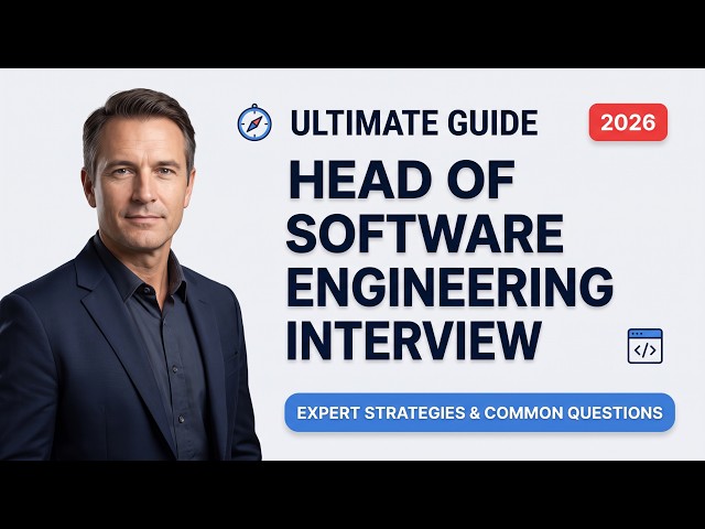 The Ultimate Head of Software Engineering Interview Guide for 2026