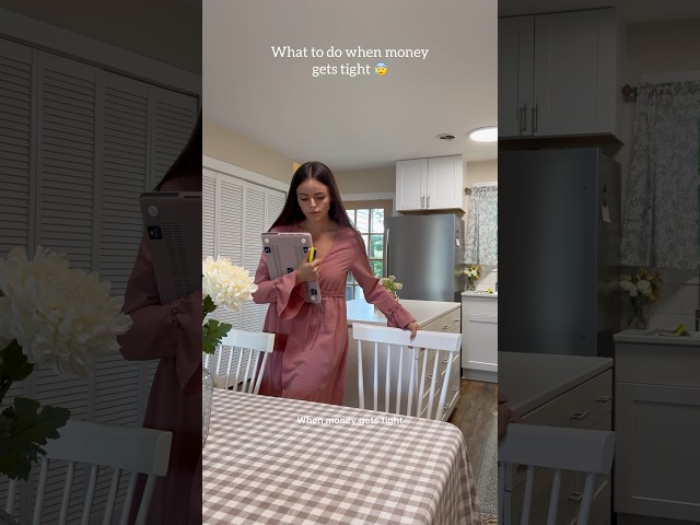 What to do when money gets tight🙏 #finance #budget #money #christian #jesus