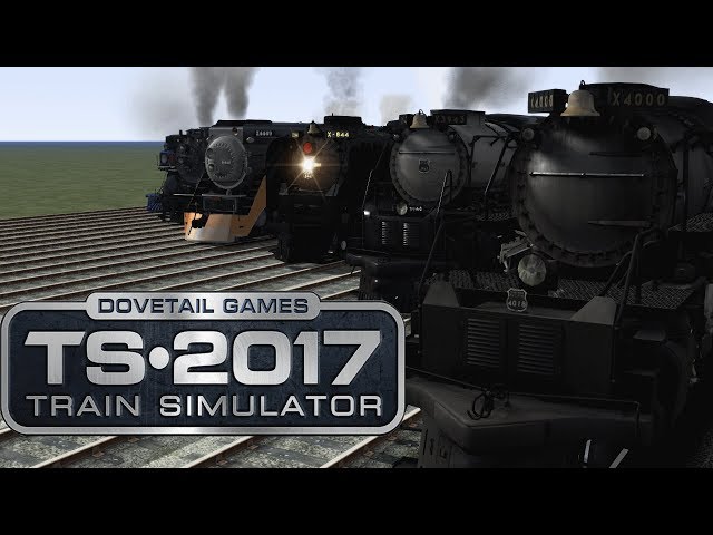 Train Simulator 2017 - Mighty American Locomotives (RACE!)