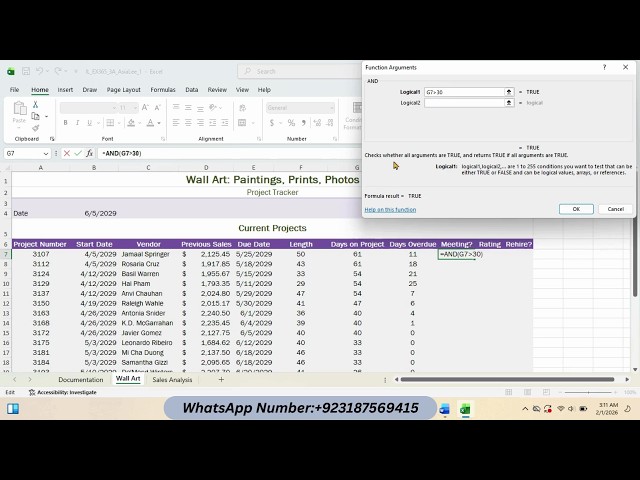 Illustrated Excel 365 | Module 3: SAM Project A Décor Online