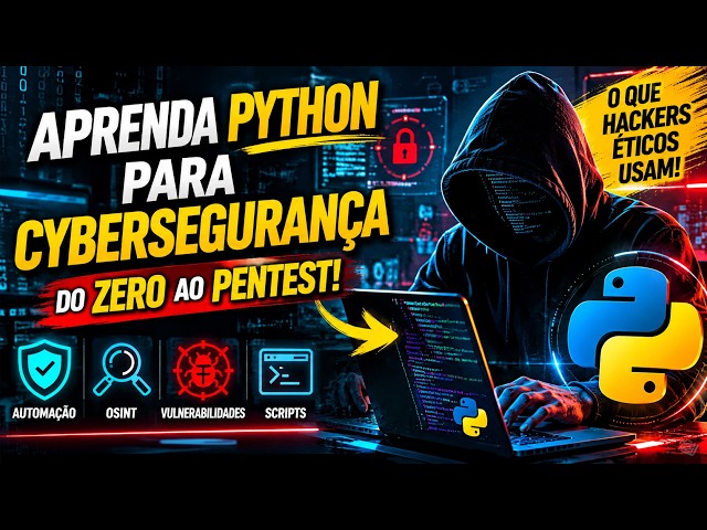🚨 LEARN PYTHON FOR CYBERSECURITY from SCRATCH | Automate Pentests and Hacker Tools 🔥🐍