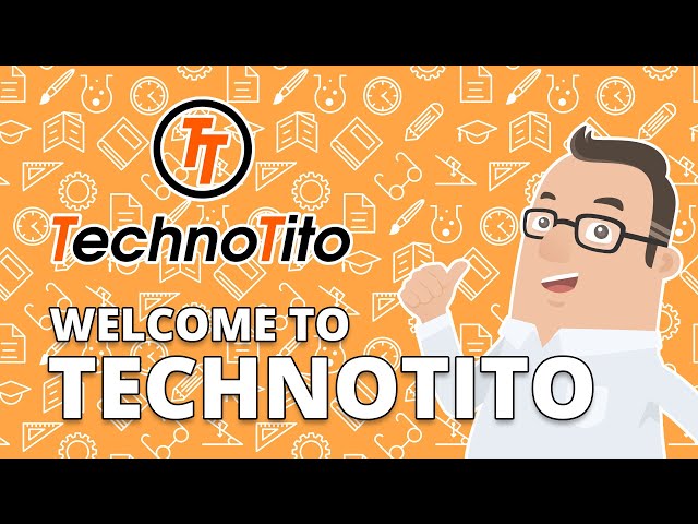 Welcome to TechnoTito - Filipino Tech Tutorial Channel (Filipino/Tagalog)