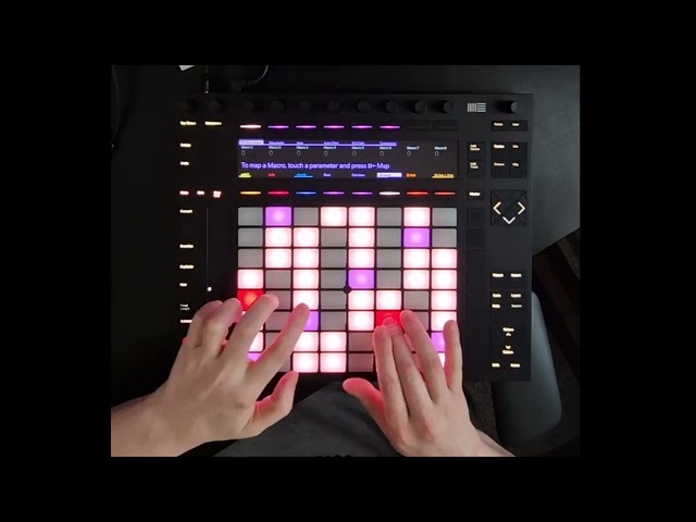 Ableton Push 2 Techno Jam (Live Looping Performance)