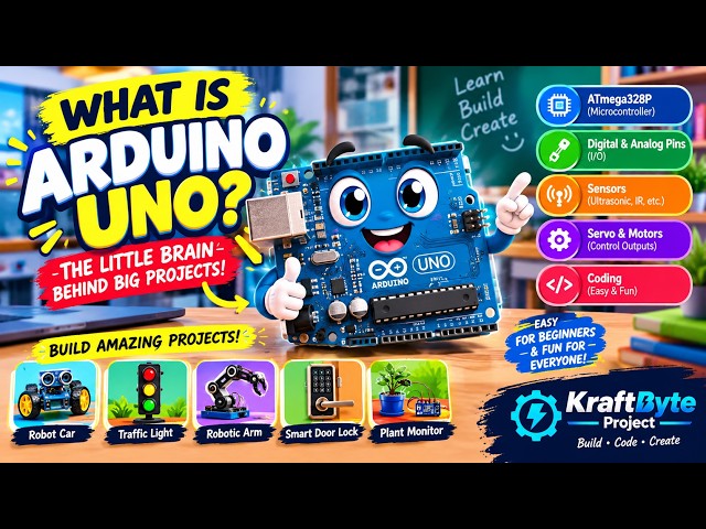 Arduino UNO Explained 🤖 | What Can Arduino Do? | Arduino Projects for Beginners