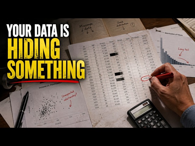 Exploratory Data Analysis (EDA) Explained: How to Find What Your Data Is Really Hiding