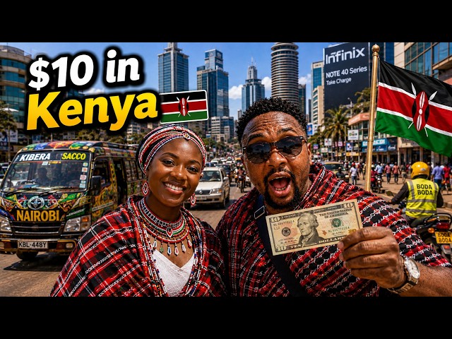 I Spent $10 In Nairobi Kenya | Here's What Happened