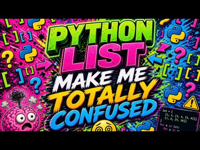 List make me totally confused day 3