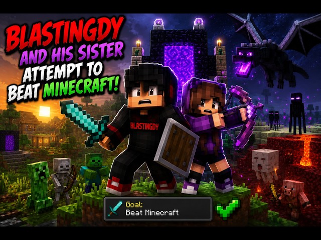 Two Players Attempting to beat Java Minecraft, Episode 1...