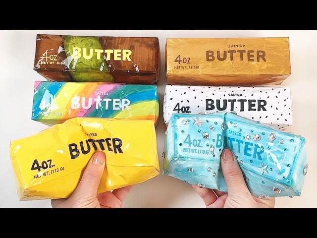 DIY Viral Butter Squishy l Easy Tutorial + Free Printable 🧈