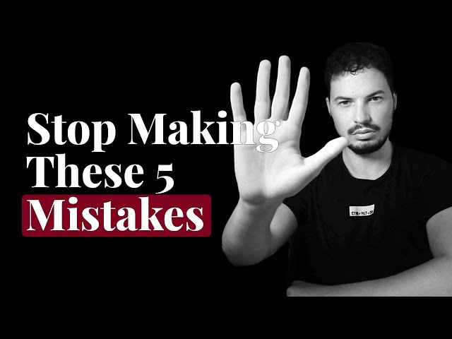5 Mistakes That Are Blocking Your Online Business Growth