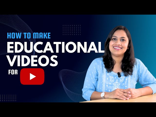3 Easy Ways to Start Making Educational Videos for Youtube- Getting started!