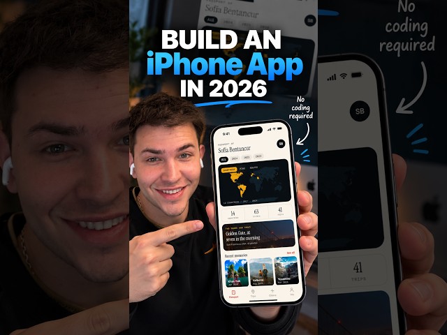Build an iPhone app In 2026