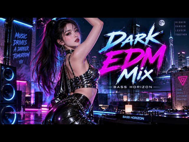 Dark EDM Gaming Mix ⚡ Shadowy EDM Beats for FPS, Night Gaming, Coding & Deep Concentration