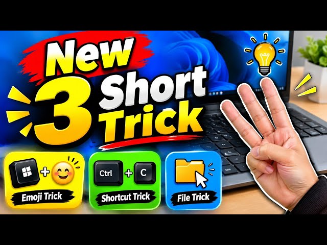 Shorts PC Tricks use by Keyboard 2026 