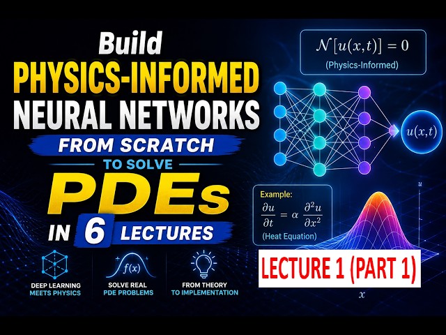 PINNs from Scratch || Lecture 1 || Part 1